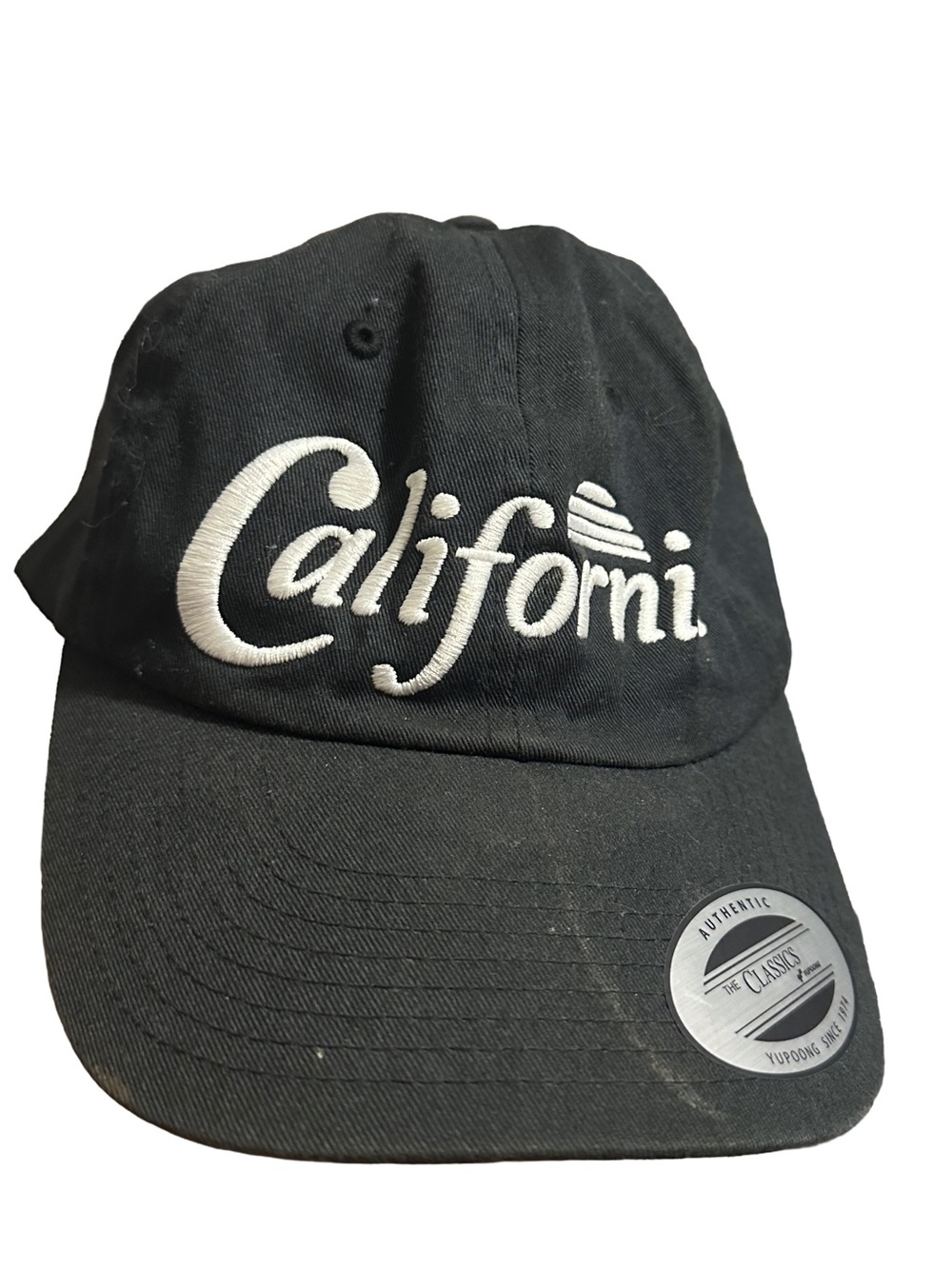 Volcom Black Embroidered Logo Baseball Cap